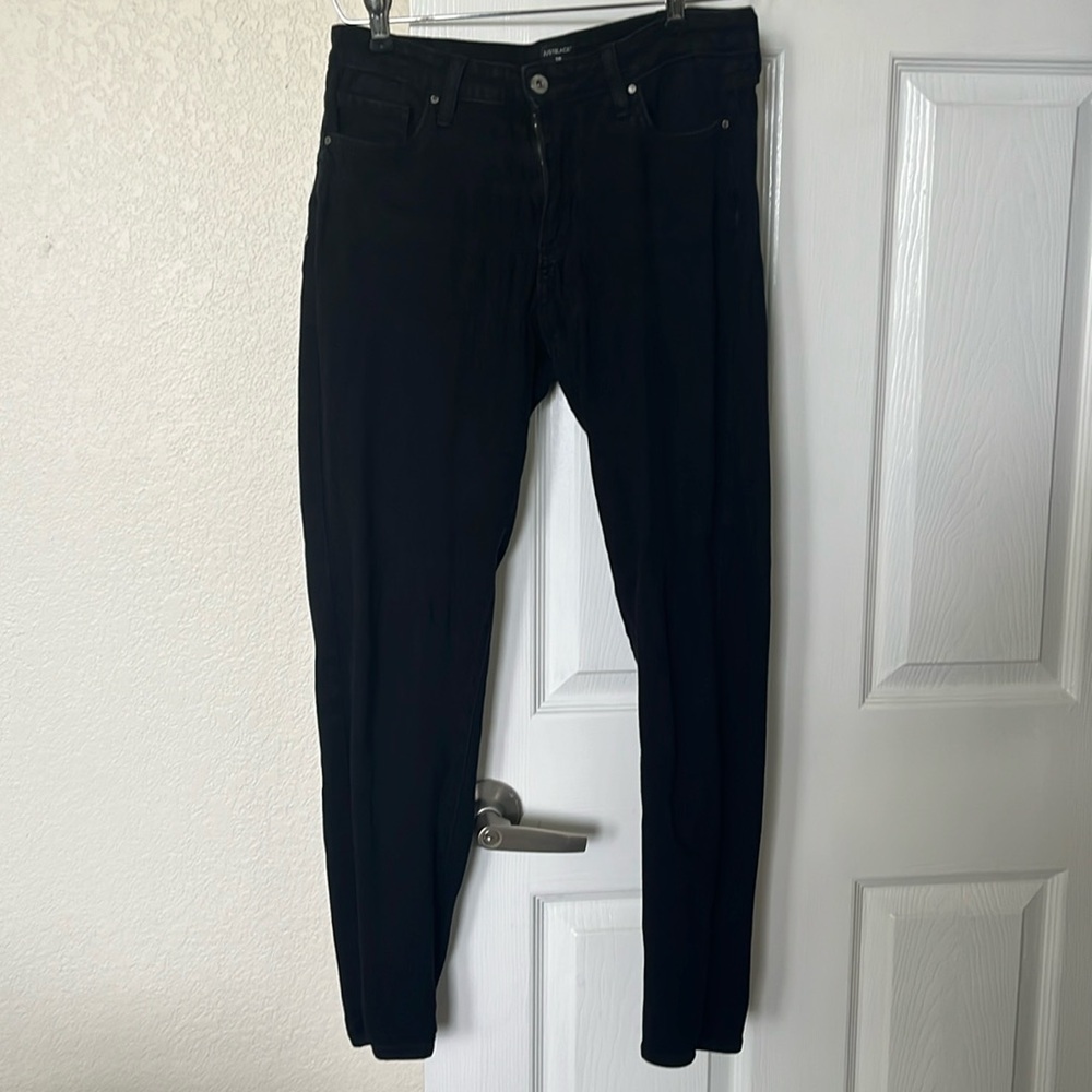 Just black skinny jeans